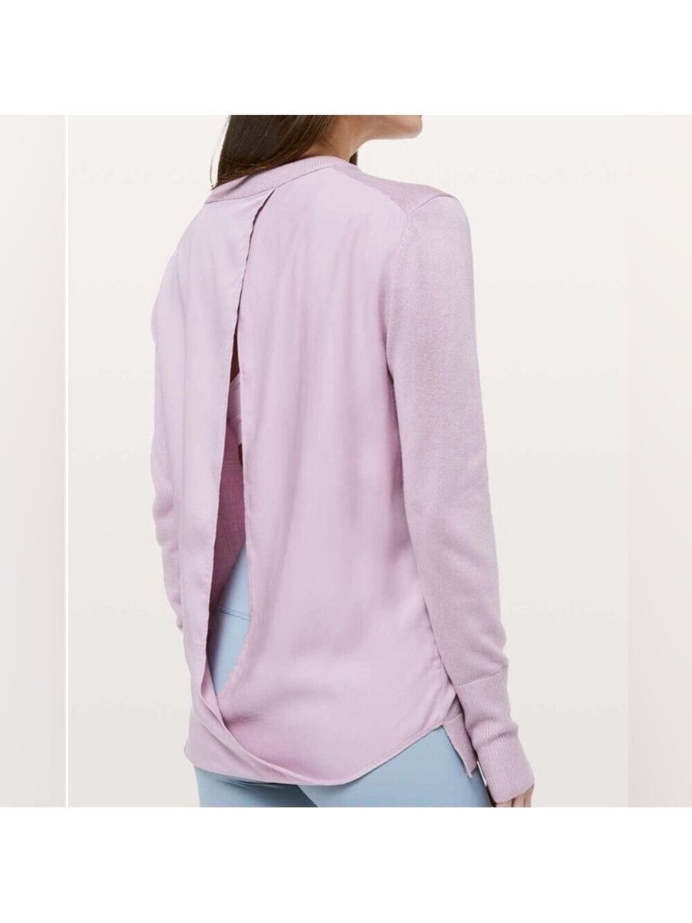 Lululemon Still At Ease Cashmere Blend Pullover